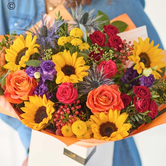 Radiant Sunflower Mix Bouquet