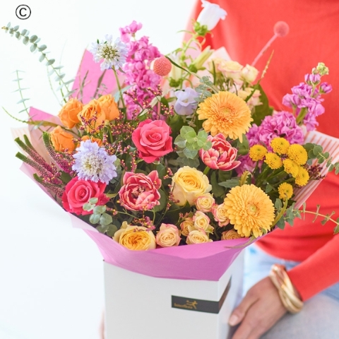 Glorious Brights Mothers Day Bouquet