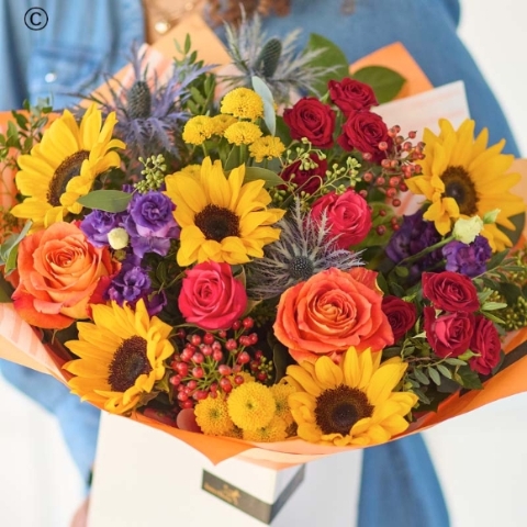 Radiant Sunflower Mix Bouquet