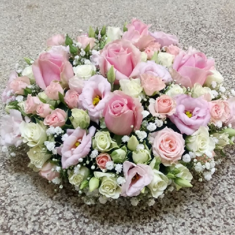 Pink & Cream Posy