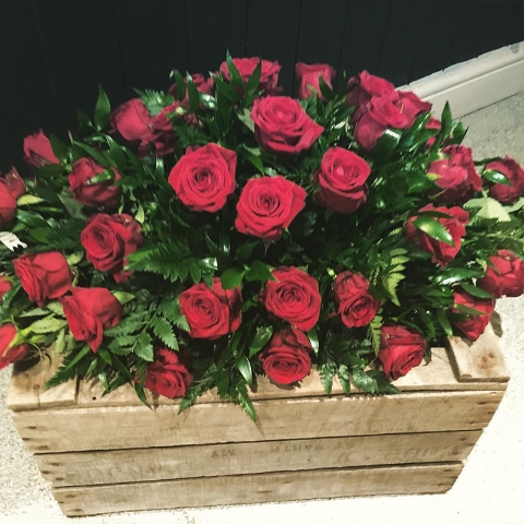 Rose Casket Spray
