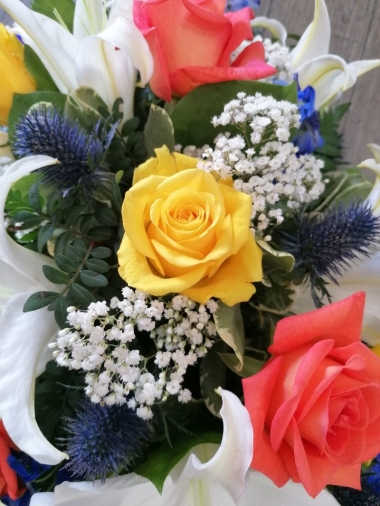 Single ended spray with Lilly